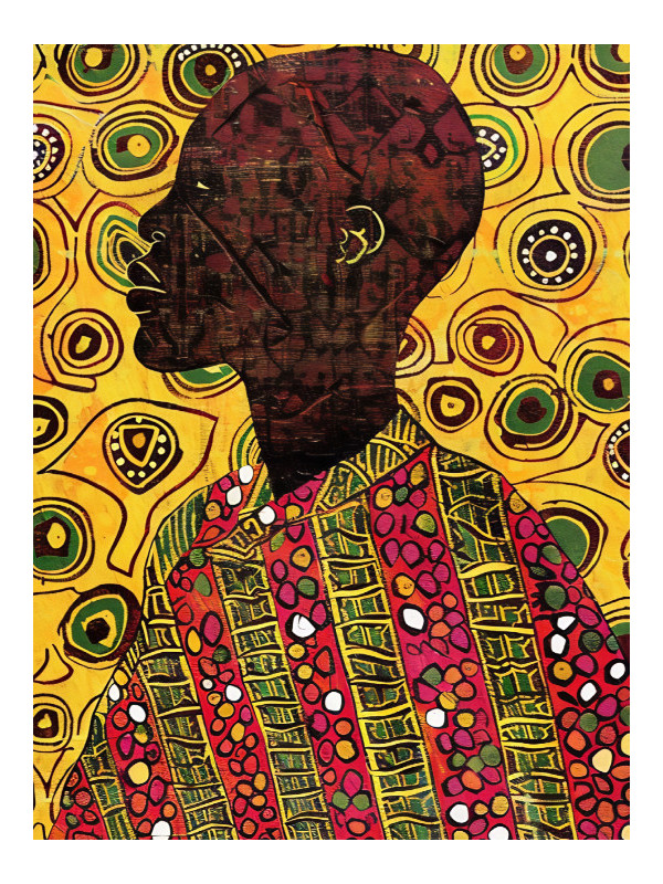 Affiche - Fayo - Accueil | Oueso - Art Afro Contemporain