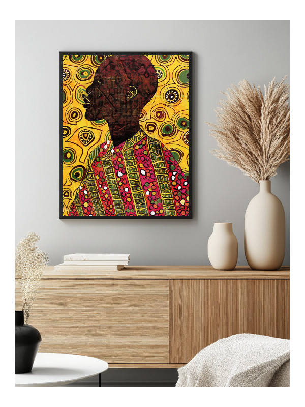 Affiche - Fayo - Accueil | Oueso - Art Afro Contemporain