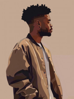 Poster - Yaw - Accueil | Oueso - Contemporary Afro Art