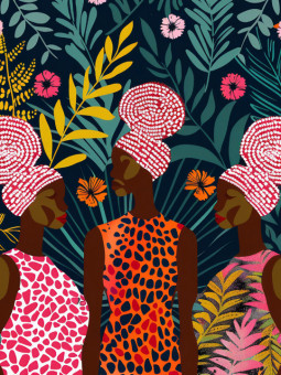 Poster - Botatwe - Accueil | Oueso - Contemporary Afro Art