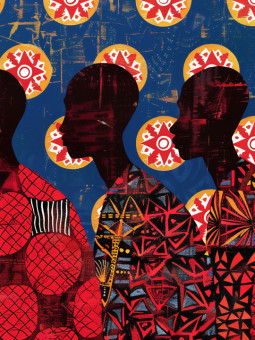 Affiche - Kolemba - Accueil | Oueso - Art Afro Contemporain