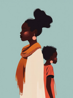 Affiche - Ninta - Accueil | Oueso - Art Afro Contemporain