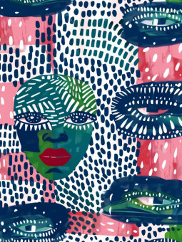 Affiche - Ombre et Lumière - Accueil | Oueso - Art Afro Contemporain