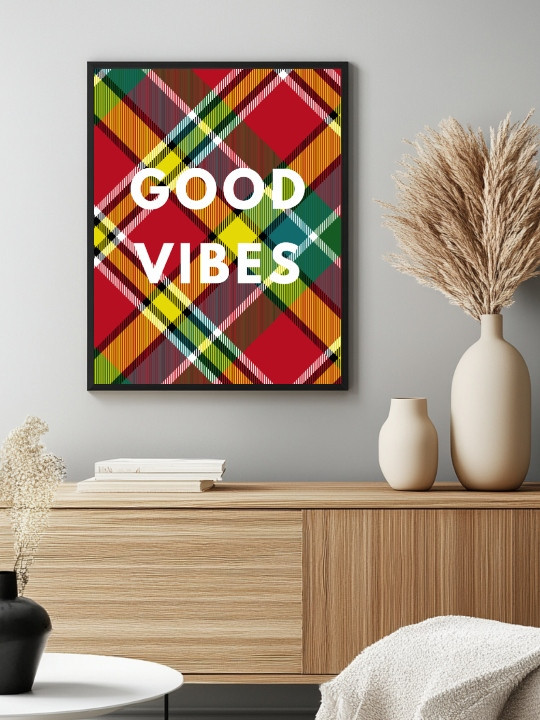 Poster - Good vibes wax-Accueil-OUESO