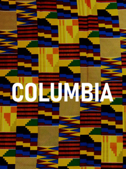 Poster - Columbia wax - Accueil | Oueso - Contemporary Afro Art