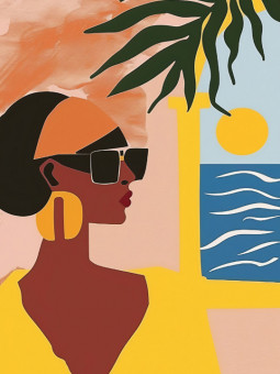 Affiche - Wilow - Accueil | Oueso - Art Afro Contemporain