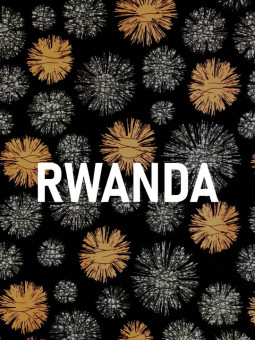 Poster - Rwanda wax - Accueil | Oueso - Contemporary Afro Art
