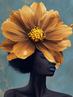 Affiche - Malanga - Accueil | Oueso - Art Afro Contemporain