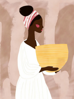 Affiche - Mélodie - Accueil | Oueso - Art Afro Contemporain