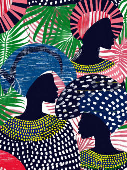 Affiche - Moko - Accueil | Oueso - Art Afro Contemporain