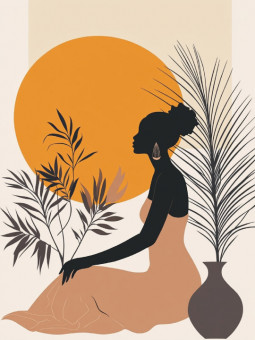Affiche - Tano - Accueil | Oueso - Art Afro Contemporain