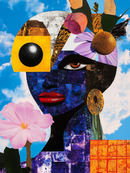 Affiche - Faty - Accueil | Oueso - Art Afro Contemporain