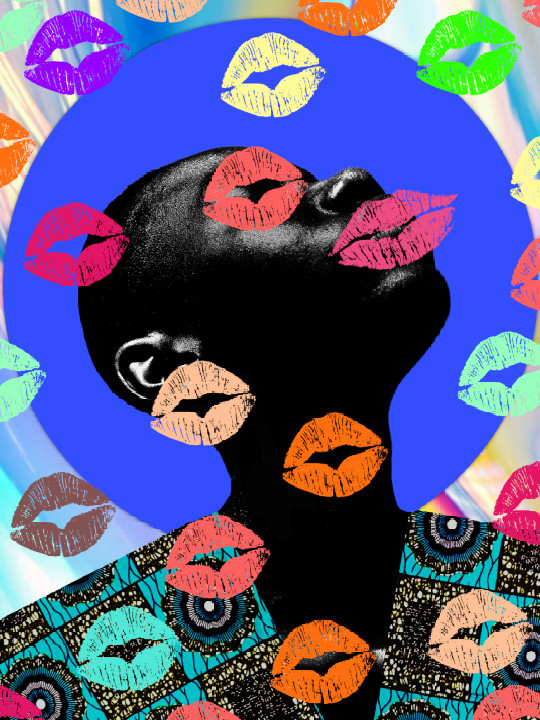 Affiche - Afro Lolaura-Art mural-OUESO