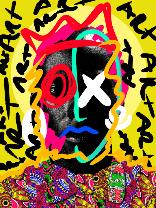 Affiche - Afro Artéga-Art mural-OUESO