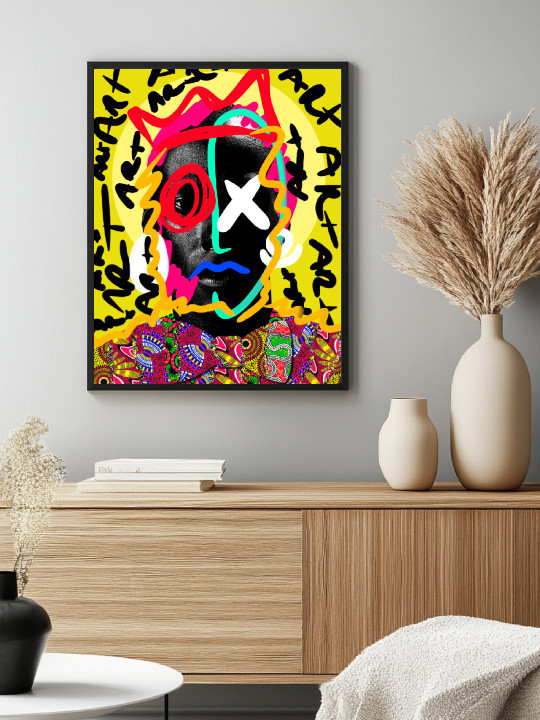 Affiche - Afro Artéga-Art mural-OUESO