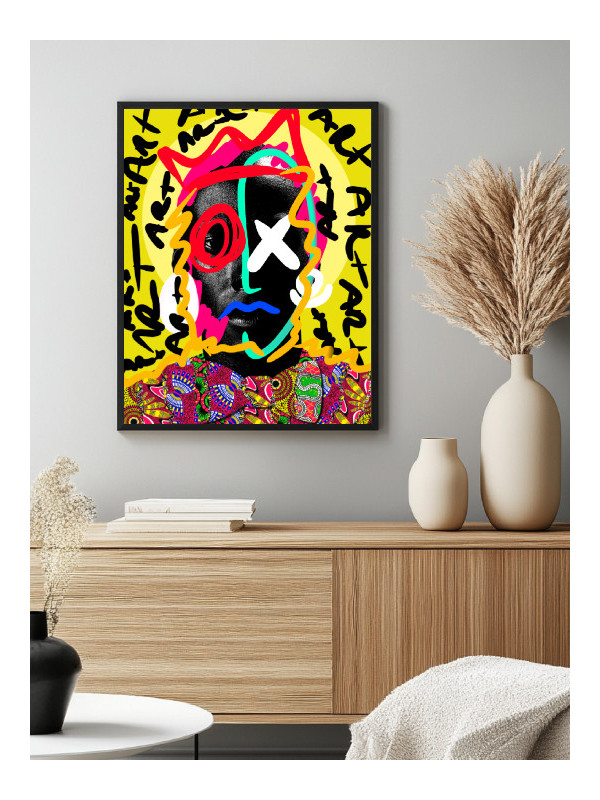 Poster - Afro Artega - Posters | Oueso - Contemporary Afro Art