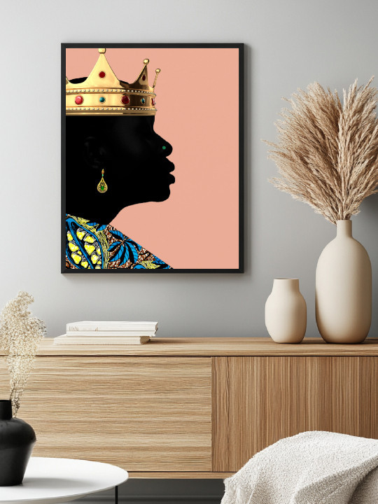 Affiche - Afro Reine-Affiches-OUESO