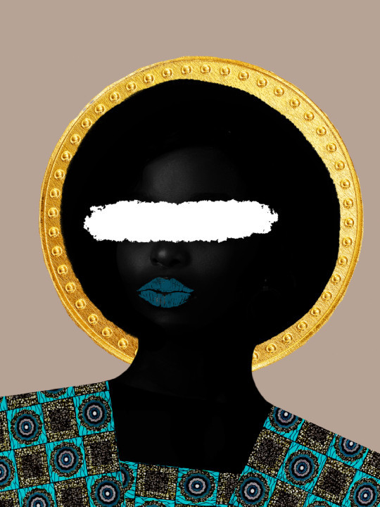 Affiche - Afro Celeste-Art mural-OUESO