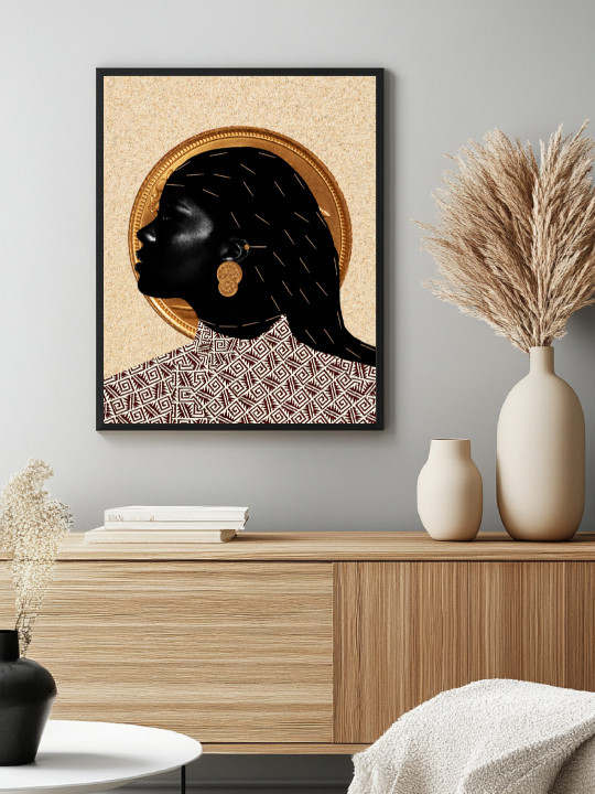 Affiche - Afro Oronda-Art mural-OUESO