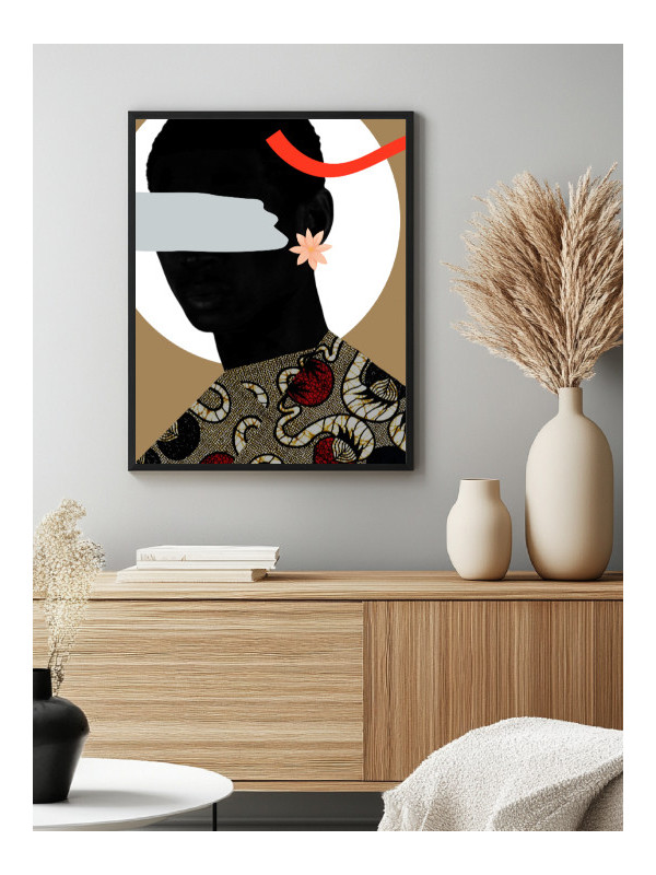 Poster - Kufaloréa (Wax pop art) - WALL ART | Oueso - Contemporary ...