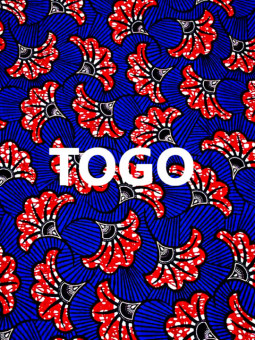Poster - Togo wax - Accueil | Oueso - Contemporary Afro Art