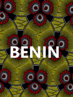 Poster - Bénin wax - Accueil | Oueso - Contemporary Afro Art
