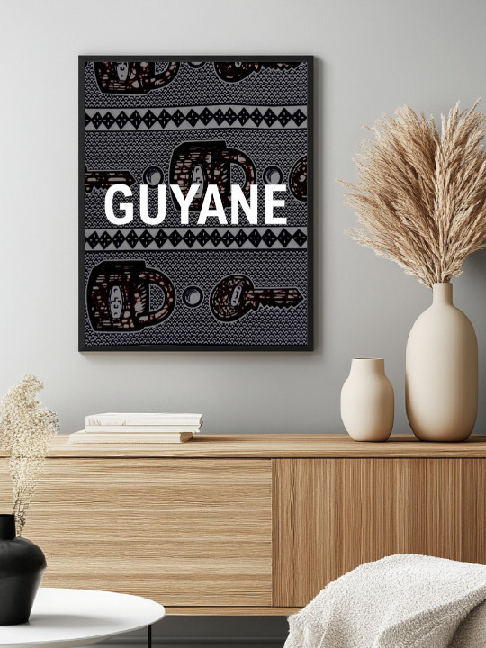 Affiche - Guyane wax-Accueil-OUESO