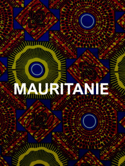 Affiche - Mauritanie wax - Accueil | Oueso - Art Afro Contemporain