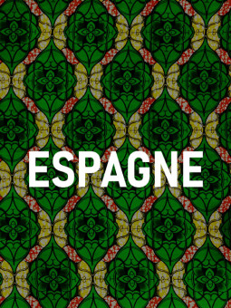 Affiche - Espagne wax - Accueil | Oueso - Art Afro Contemporain