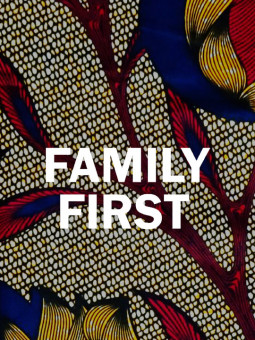 Affiche - Family first wax - Accueil | Oueso - Art Afro Contemporain