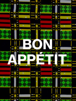Poster - Bon appétit wax - Accueil | Oueso - Contemporary Afro Art