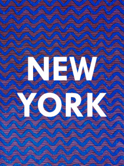 Poster - New York wax - Accueil | Oueso - Contemporary Afro Art