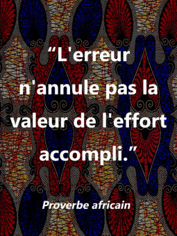 Affiche - L'erreur - Accueil | Oueso - Art Afro Contemporain