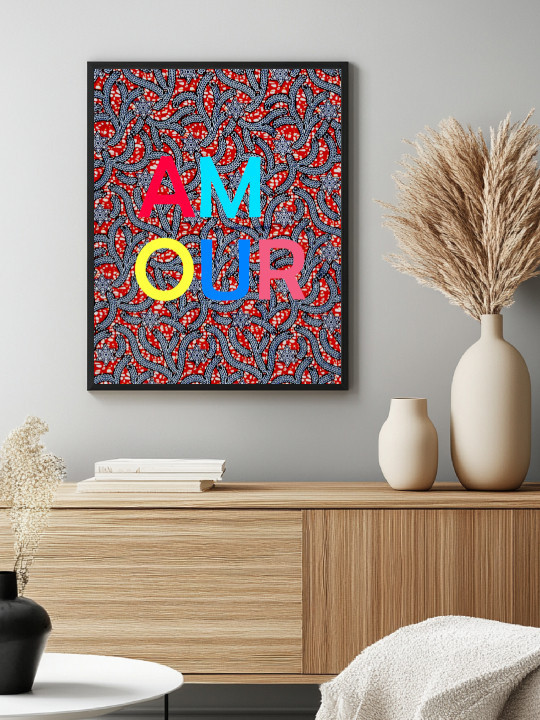 Affiche - Amour wax-Accueil-OUESO