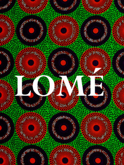 Affiche - Lomé wax - Accueil | Oueso - Art Afro Contemporain