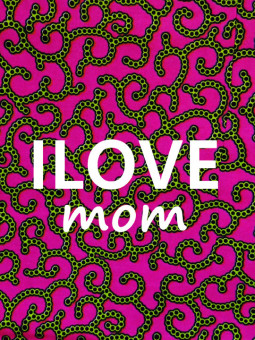 Affiche - I love mum wax - Accueil | Oueso - Art Afro Contemporain