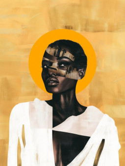 Affiche - Queen Miley - Accueil | Oueso - Art Afro Contemporain