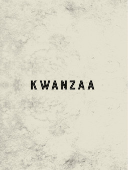 Affiche - Kwanzaa - Accueil | Oueso - Art Afro Contemporain