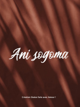 Affiche - Ani jogoma - Accueil | Oueso - Art Afro Contemporain