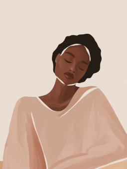 Affiche - Beauty mela - Accueil | Oueso - Art Afro Contemporain