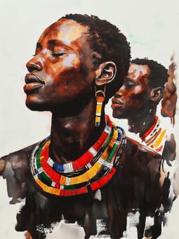 Affiche - Guardians of the Tribes - Accueil | Oueso - Art Afro Cont...