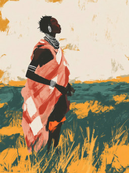 Affiche - Cultural Revival - Accueil | Oueso - Art Afro Contemporain