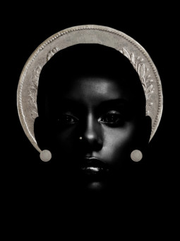 Affiche - Mela noir - Art mural | Oueso - Art Afro Contemporain