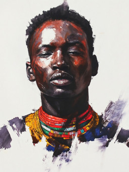 Poster - Homeland - Accueil | Oueso - Contemporary Afro Art