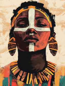 Affiche - Gathering - Accueil | Oueso - Art Afro Contemporain