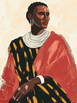 Affiche - Totem - Accueil | Oueso - Art Afro Contemporain