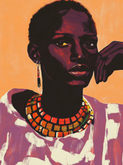 Affiche - Shuka - Accueil | Oueso - Art Afro Contemporain