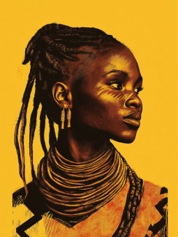 Affiche - Zamani - Accueil | Oueso - Art Afro Contemporain