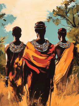 Affiche - Tama - Accueil | Oueso - Art Afro Contemporain