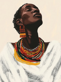 Affiche - Obami - Accueil | Oueso - Art Afro Contemporain